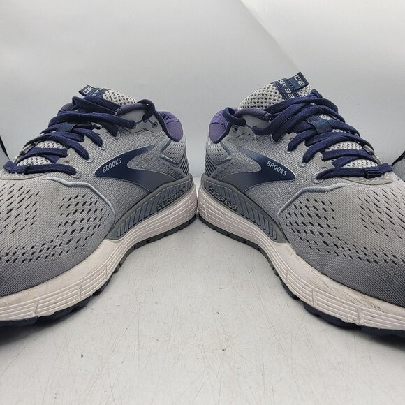 Brooks Beast 20 Mens 9.5 Gray Sneaker Shoes Casual Walking Working Comfort - Picture 3 of 13